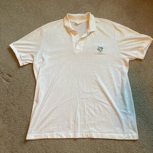 Johnny Bench White Hartwell Vintage Golf Polo